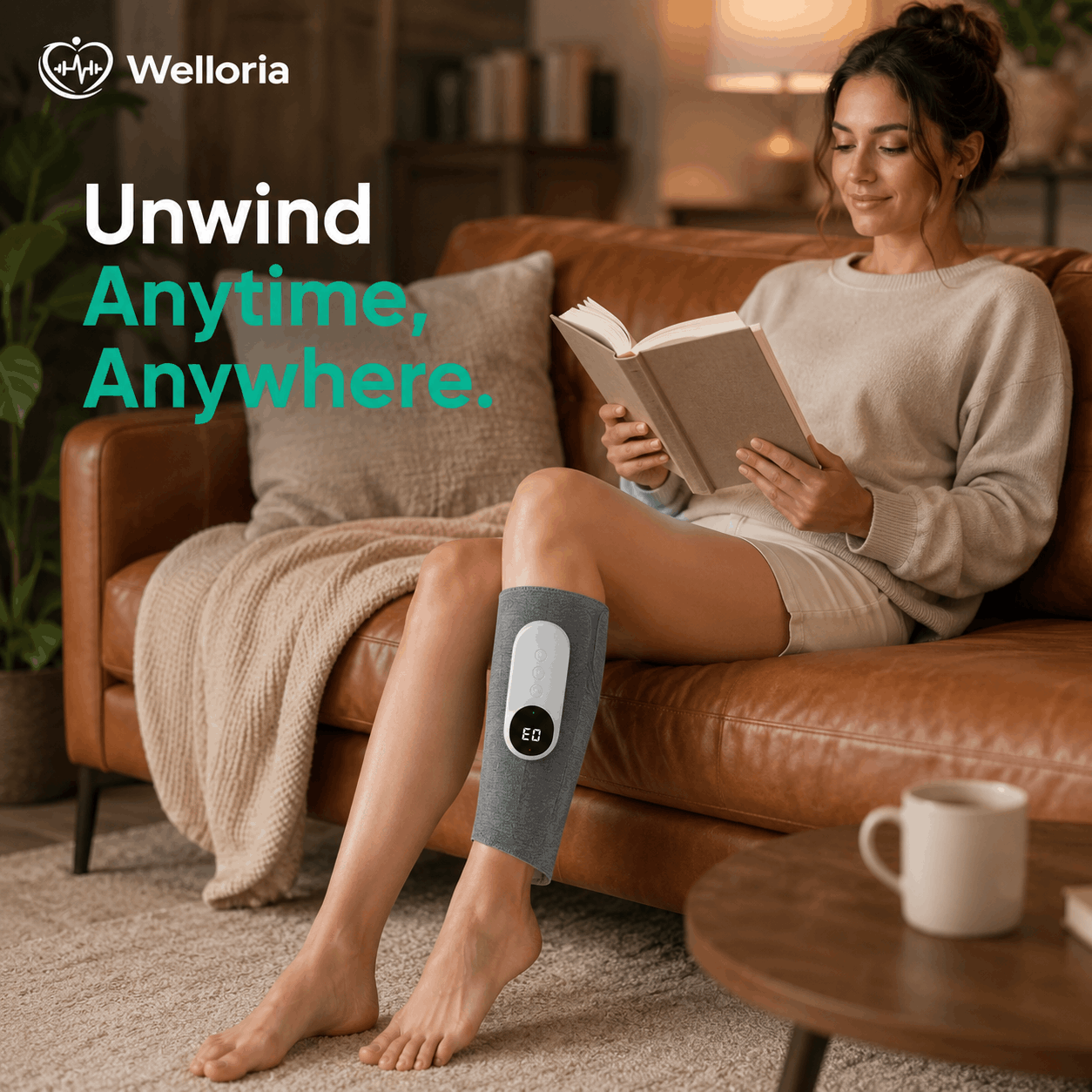 Welloria™ Triple Method Leg Massager
