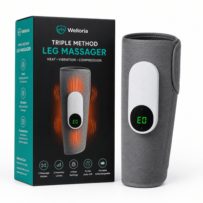 Welloria™ Triple Method Leg Massager