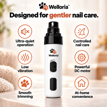 Welloria™ Silent Nail Groomer
