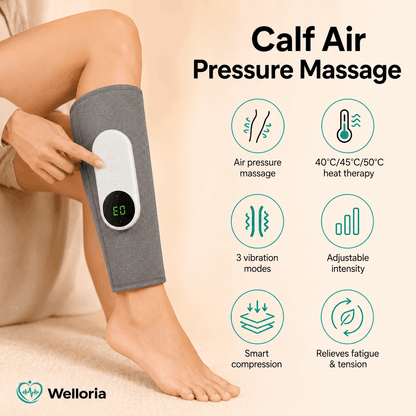 Welloria™ Triple Method Leg Massager