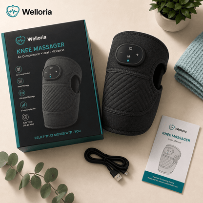 Welloria™ Triple Method Knee Massager