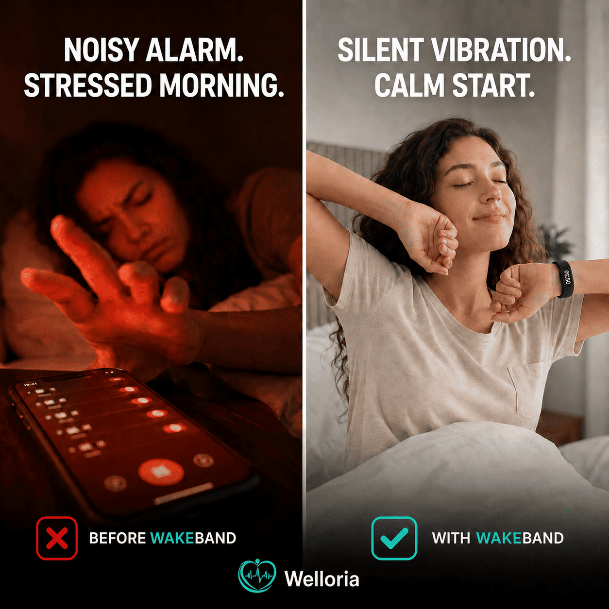 Welloria™ WakeBand