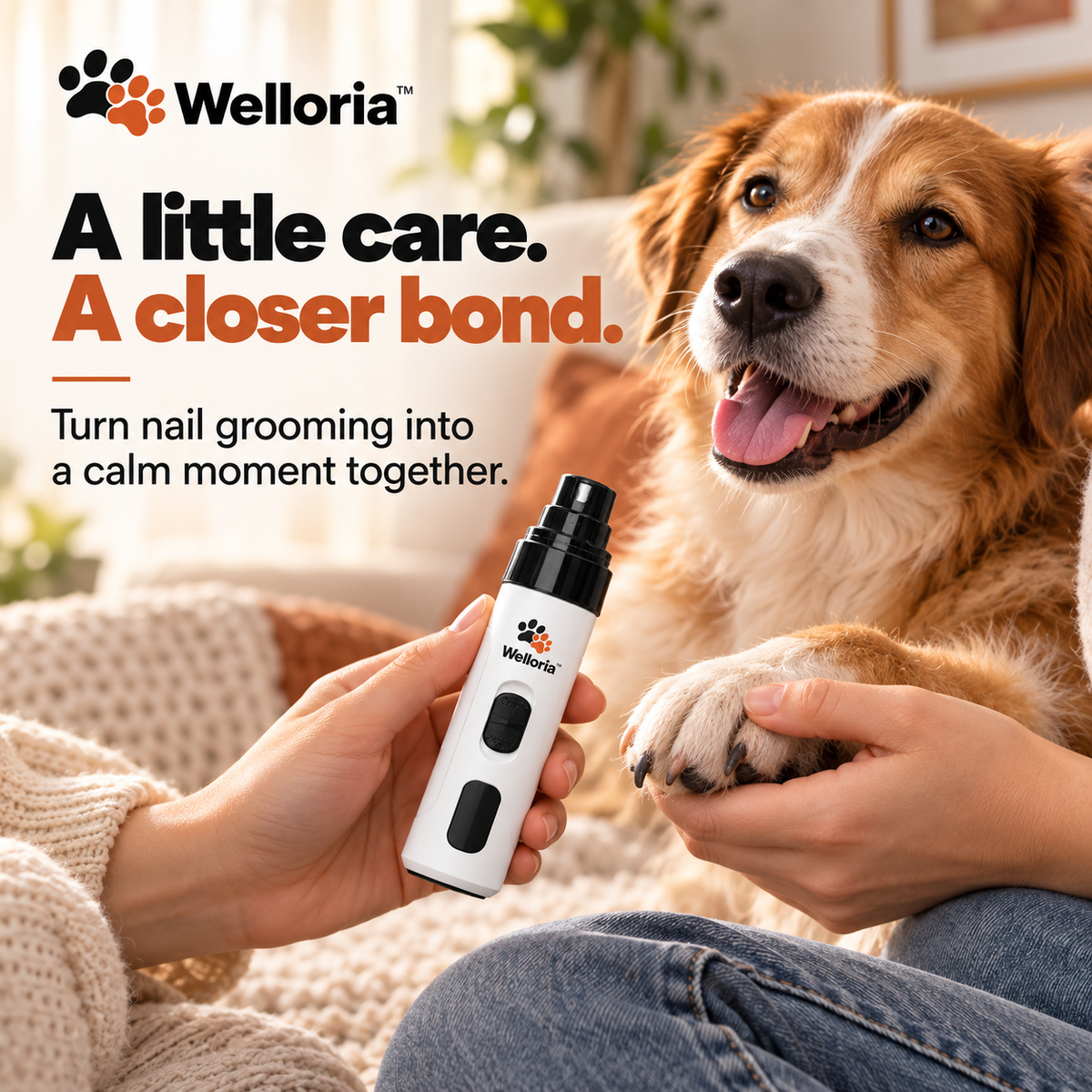 Welloria™ Silent Nail Groomer