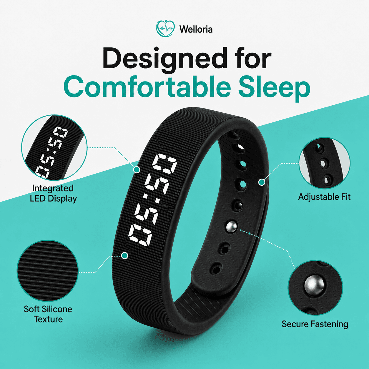 Welloria™ WakeBand