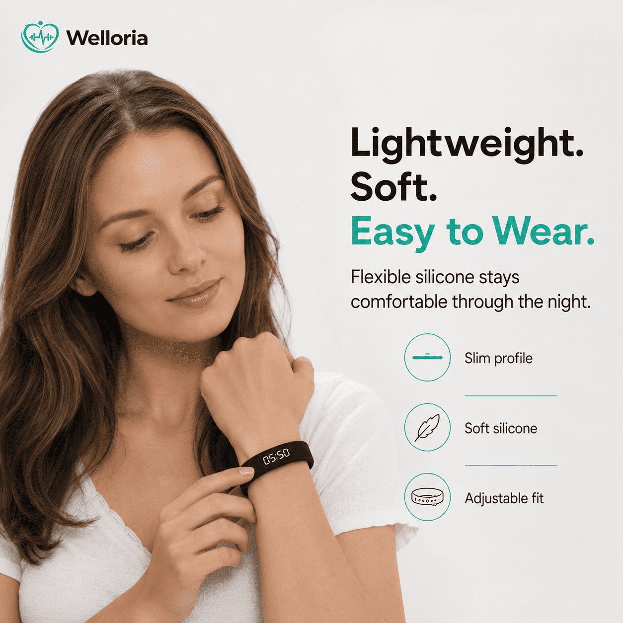 Welloria™ WakeBand
