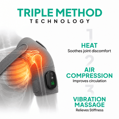 Welloria™ Triple Method Shoulder Massager