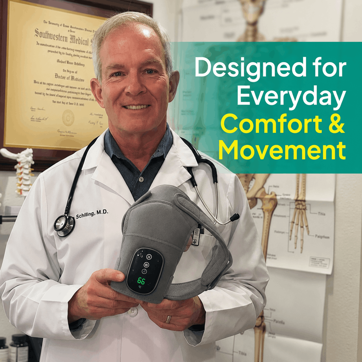 Welloria™ Triple Method Shoulder Massager
