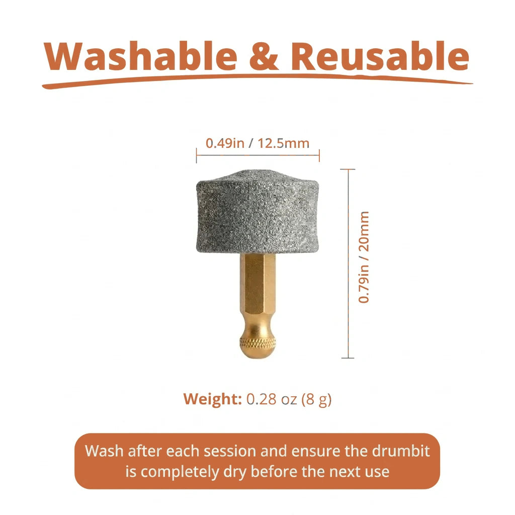 1-Pack Replacement Drum Bits — 2-Month Supply
