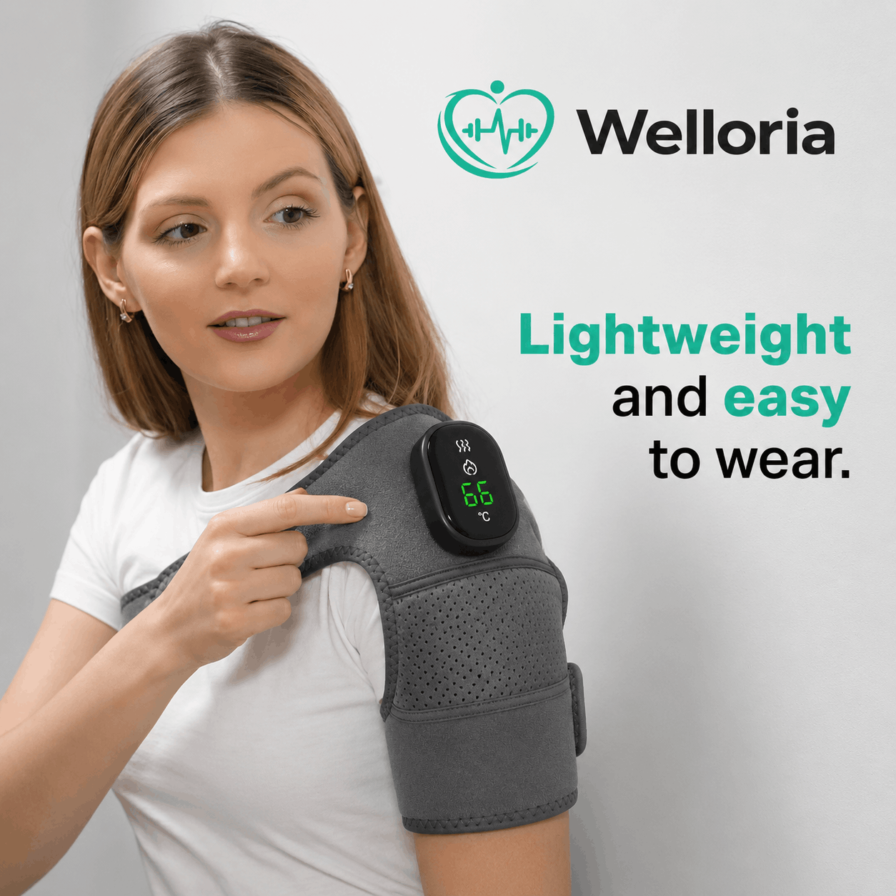Welloria™ Triple Method Shoulder Massager