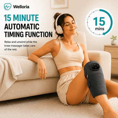 Welloria™ Triple Method Knee Massager