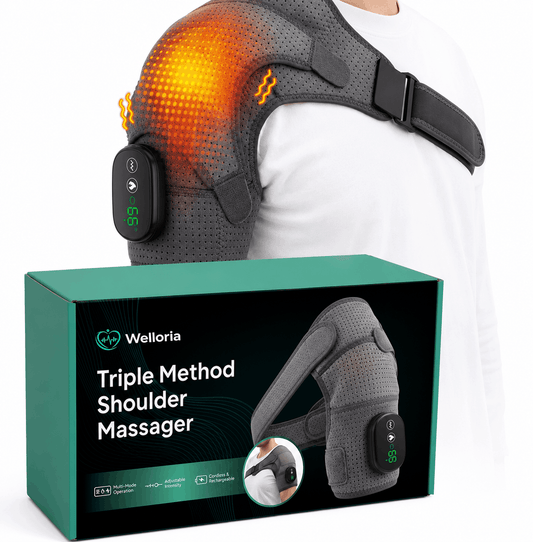 Welloria™ Triple Method Shoulder Massager