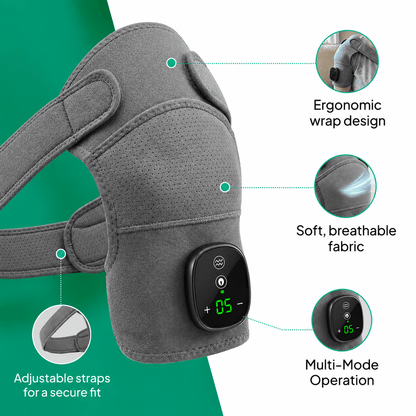Welloria™ Triple Method Shoulder Massager